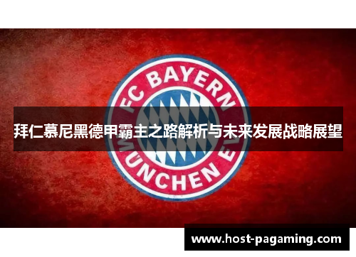 拜仁慕尼黑德甲霸主之路解析与未来发展战略展望 拜仁慕尼黑德甲霸主之路解析与未来发展战略展望